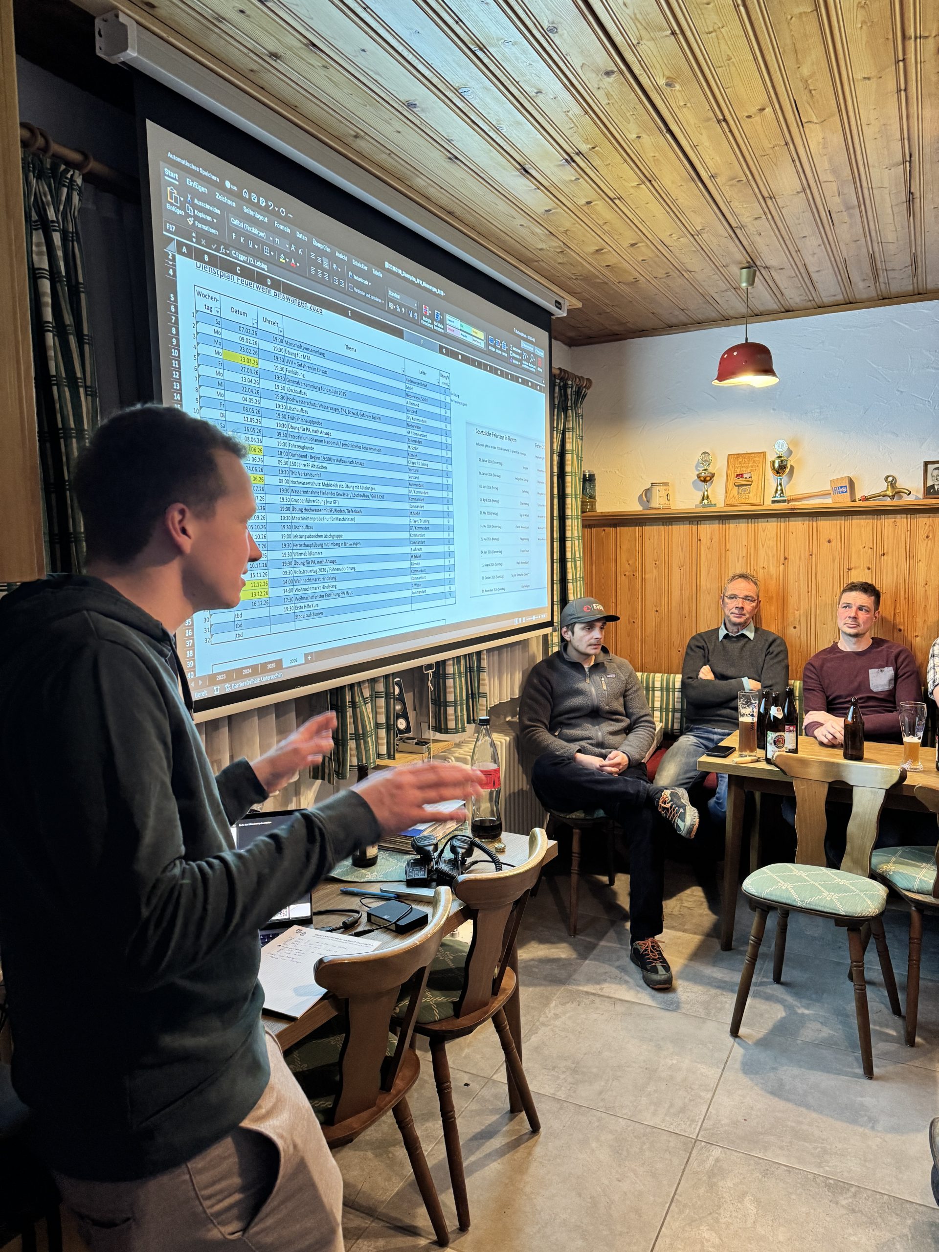 Mannschaftsversammlung 2026